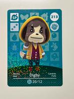 Nintendo Animal Crossing Cards - Series 3 - card 213 Digby, Avontuur en Actie, 1 speler, Ophalen of Verzenden, Zo goed als nieuw