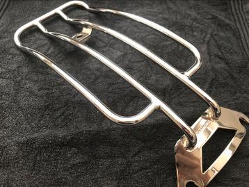 Te koop, chroom bagagerek voor Harley Davidson. beschikbaar voor biedingen
