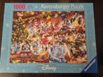 Ravenburger Disney kerst 1000 stukjes puzzel, Hobby en Vrije tijd, Denksport en Puzzels, Ophalen of Verzenden, 500 t/m 1500 stukjes