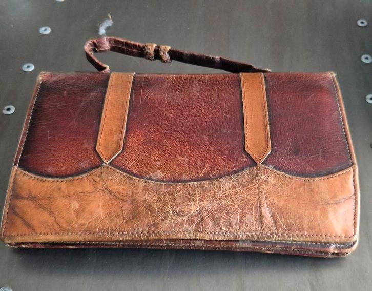 Vintage Beurs jaren '60/'70 - Leer, Antiek en Kunst, Curiosa en Brocante, Ophalen of Verzenden