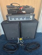 PEAVEY Set PVi10 Speaker + PVi48 Yellow Cable Sony Cd Speler, Ophalen, Gebruikt, Minder dan 500 watt, P.A.