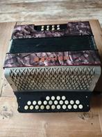 Hohner Club II Knopaccordeon - Vintage, Muziek en Instrumenten, Accordeons, Gebruikt, Overige formaten, Ophalen of Verzenden, Knopaccordeon