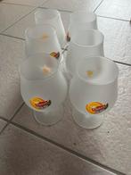 Originele ice tea / icetea glazen 6 stuks, Ophalen of Verzenden, Zo goed als nieuw, Frisdrankglas