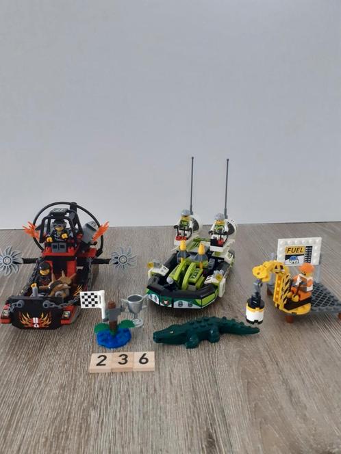 Lego World Racers Gatar Swamp 8899, Kinderen en Baby's, Speelgoed | Duplo en Lego, Gebruikt, Lego, Complete set, Ophalen of Verzenden