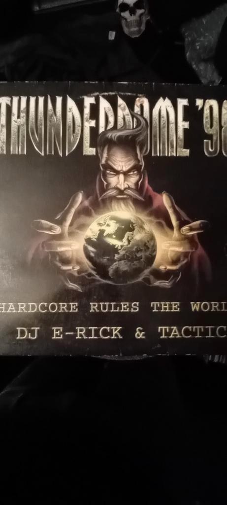 Eric and tactic Hardcore rules the world   thunderdome 98, Cd's en Dvd's, Vinyl | Dance en House, Zo goed als nieuw, Overige genres