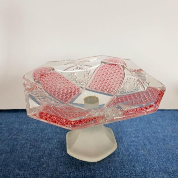 Schaal Kristal Walther Glass, Antiek en Kunst, Antiek | Glas en Kristal, Ophalen of Verzenden