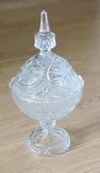 bonbonniere kristalglas bokaal, volgnr 60, Antiek en Kunst, Antiek | Glas en Kristal, Ophalen of Verzenden