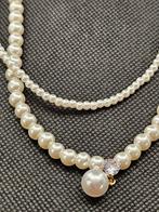 Antiek stijl ketting met schelpparels., Info@SlatsAntiek.nl, Vof Slats Antiek, Ophalen of Verzenden, Herenstraat 31 leiden