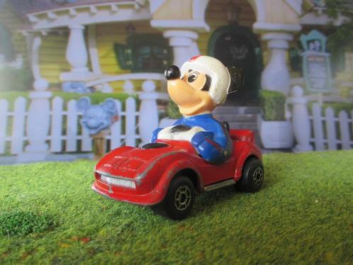 Micky Mouse Chevrolet Corvette C3 Matchbox Disney 1978, Hobby en Vrije tijd, Modelauto's | Overige schalen, Gebruikt, Ophalen of Verzenden