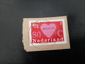 stempel Alkmaar, Kraszegel met tekst "geintje" beschikbaar voor biedingen