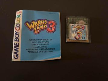Wario Land 3 - Game Boy Color beschikbaar voor biedingen