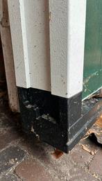 Hardhouten deur met kozijn (Nieuw), Doe-het-zelf en Verbouw, Deuren en Horren, Ophalen, Kunststof, 200 tot 215 cm, Buitendeur