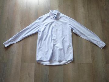 Bijenkorf Collection overhemd (blauw gestreept / maat 39) beschikbaar voor biedingen