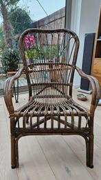 Rotan zitstoel (donkerbruin), Ophalen of Verzenden