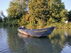 Stalen roei / visboot, grotendeels geklonken!!, Watersport en Boten, Ophalen, Gebruikt, Staal, Met motor