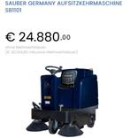 Sauber 1101   zit  veeg en schrob machine, Ophalen