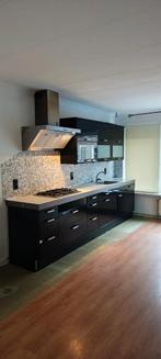 Zwarte hoogglans dubbelwandige keuken van IKEA, Ophalen, Gebruikt, Zwart, Dubbelwandige keuken