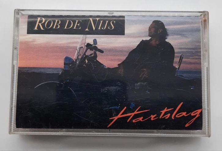Rob de Nijs Hartslag Cassette bandje 1991, Cd's en Dvd's, Cassettebandjes, Gebruikt, Origineel, Nederlandstalig, 1 bandje, Ophalen of Verzenden