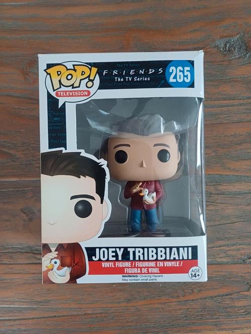 Funko Pop: Friends, 265 Joey Tribbiani (pet duck)(vaulted), Verzamelen, Poppetjes en Figuurtjes, Ophalen of Verzenden