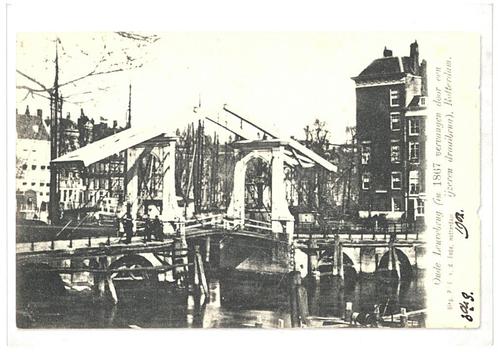 909496	Rotterdam	Oude Leuvebrug	_Mooie kaart Onbeschreven, Verzamelen, Ansichtkaarten | Nederland, Ongelopen, Zuid-Holland, Ophalen of Verzenden
