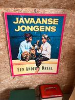 Reclamebord, javaanse jongens. Karton , geen emaille, Verzamelen, Merken en Reclamevoorwerpen, Ophalen, Gebruikt, Reclamebord