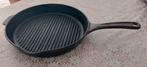 Copco Denmark gietijzeren grillpan 28 cm en wokje gietijzer, Ophalen of Verzenden, Gebruikt, Gietijzer, Koekenpan of Braadpan