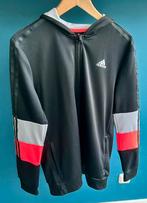 Adidas sportvest met capuchon maat 176, Ophalen, Adidas, Sport- of Zwemkleding, Zo goed als nieuw