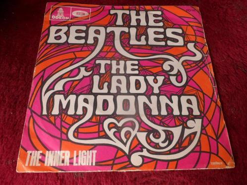 The Beatles - The lady Madonna / the inner light  ( France ), Cd's en Dvd's, Vinyl Singles, Gebruikt, Single, Rock en Metal, 7 inch