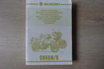Suzuki   sv 650 handleiding, Motoren, Ophalen of Verzenden, Suzuki