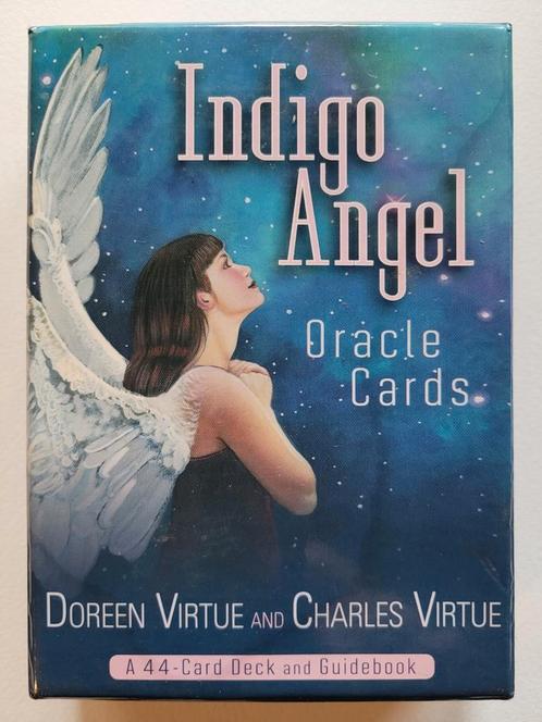 Doreen Virtue INDIGO ANGEL Oracle Cards / Engelenkaarten, Boeken, Esoterie en Spiritualiteit, Zo goed als nieuw, Overige typen