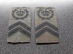 Compagnie   Sergeant Majoor   -  GVT ., Verzamelen, Militaria | Algemeen, Ophalen of Verzenden, Landmacht, Nederland, Embleem of Badge