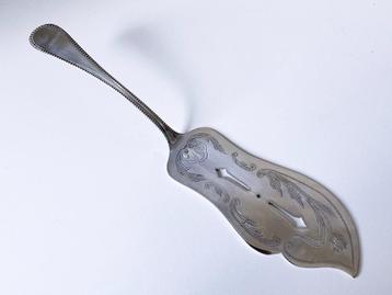 Clarfeld, silverplated Vis Serveerschep met Parelrand beschikbaar voor biedingen