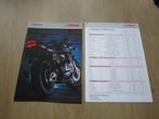 Yamaha XJR1300 brochure folder 2003 plus prijslijst, Ophalen of Verzenden, Yamaha