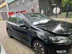 Volkswagen Polo 1.4 TDI 55KW BMT2015Zwart met schade! Zsmweg, Auto's, Voorwielaandrijving, 74 pk, 580 kg, Zwart