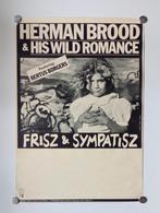 Herman Brood Tourposter 1982, Ophalen of Verzenden, Gebruikt