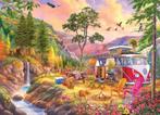 Eurographics - VW Bus-Camper's Paradise - 1000 stukjes, Ophalen of Verzenden, 500 t/m 1500 stukjes, Nieuw, Legpuzzel