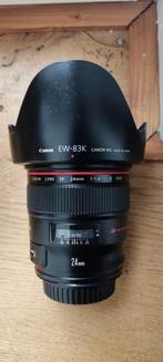 Canon EF 24MM f/1.4 L Mark II Ultrasonic prime lens, Ophalen, Gebruikt, Groothoeklens