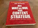 Het wat en hoe van contentstrategie - John Verhoeven, John Verhoeven, Zo goed als nieuw, Alpha, HBO