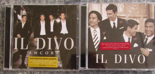 2 x zgan cd  ---  Il Divo -- en ---Il Divo Ancora  -- à 2,00, Cd's en Dvd's, Cd's | Pop, Zo goed als nieuw, 2000 tot heden, Ophalen of Verzenden