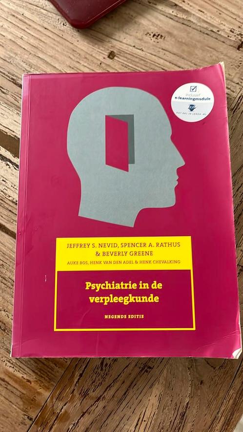 Jeffrey S. Nevid - Psychiatrie in de verpleegkunde, Boeken, Schoolboeken, Zo goed als nieuw, Nederlands, Overige niveaus, Ophalen of Verzenden