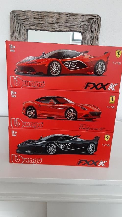 3 x Bburago Signature 1:18, Hobby en Vrije tijd, Modelauto's | 1:18, Zo goed als nieuw, Bburago, Ophalen of Verzenden
