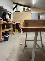 Eikenhouten Opdek Binnendeur, Ophalen, Gebruikt, 80 tot 100 cm, Binnendeur