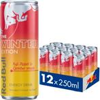 Red Bull Fuji appel &gember smaak 12-pack nieuwe wintersmaak, Ophalen of Verzenden, Nieuw