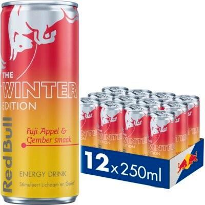 Red Bull Fuji appel &gember smaak 12-pack nieuwe wintersmaak, Sport en Fitness, Overige Sport en Fitness, Nieuw, Ophalen of Verzenden