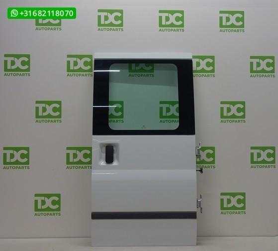 Ford Transit ('00-'14) dubbel cabine deur met ruit wit, Auto-onderdelen, Carrosserie en Plaatwerk, Deur, Ford, Achter, Rechts