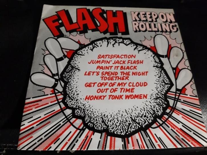 Flash ‎– Keep On Rolling, Cd's en Dvd's, Vinyl Singles, Gebruikt, Single, Pop, 7 inch, Verzenden