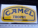 sticker camel trophy logo, Verzamelen, Stickers, Merk, Zo goed als nieuw, Verzenden