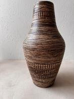 Japandi keramische Spara vloervaas 70s minimalist vase, Ophalen of Verzenden, Gebruikt, Overige kleuren, Aardewerk of Porselein