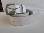 Riem wit leer, Wit, Ophalen of Verzenden, Zo goed als nieuw, 3 tot 5 cm