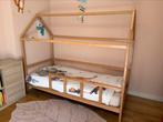 90x200cm houten kinderbed, Ophalen, 85 tot 100 cm, Zo goed als nieuw, Matras